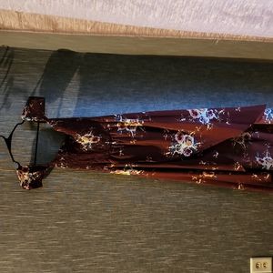 Off the shoulder, floral dress.